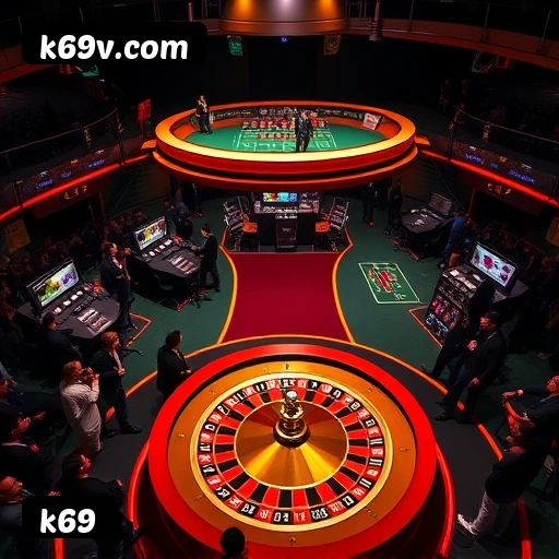 Roleta e blackjack k69